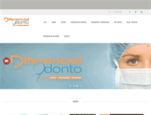 Tablet Screenshot of diferencialodonto.com.br